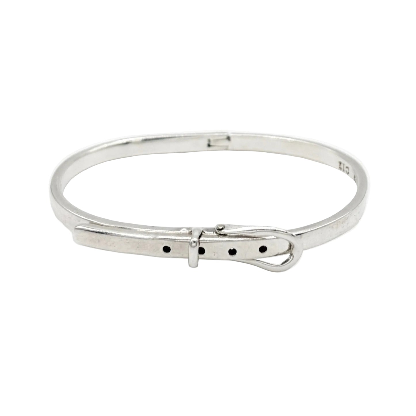 Vintage Sterling Buckle Bracelet