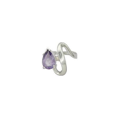 Vintage Sterling Amethyst Ring