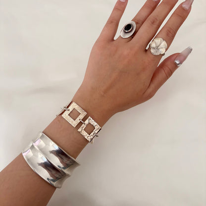 Vintage Sterling Chunky Cuff