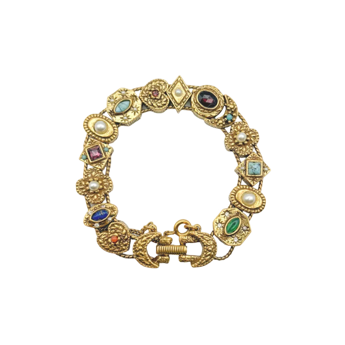 Vintage Goldette Slider Bracelet