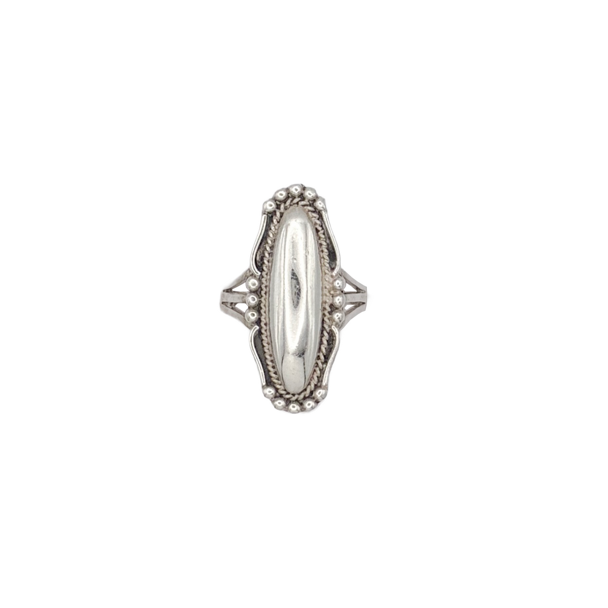 Vintage Sterling Native Statement Ring