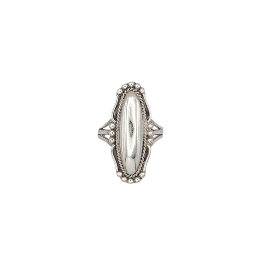Vintage Sterling Native Statement Ring