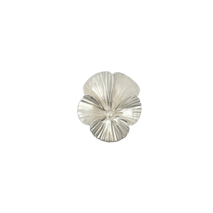 Vintage Sterling Stuart Nye Pansy Ring