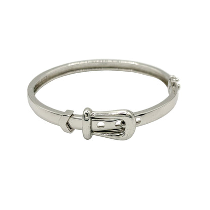 Vintage Sterling Belt Buckle Bracelet