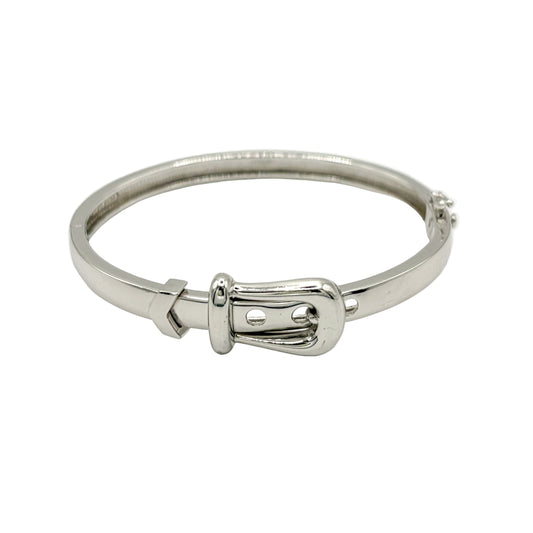 Vintage Sterling Belt Buckle Bracelet
