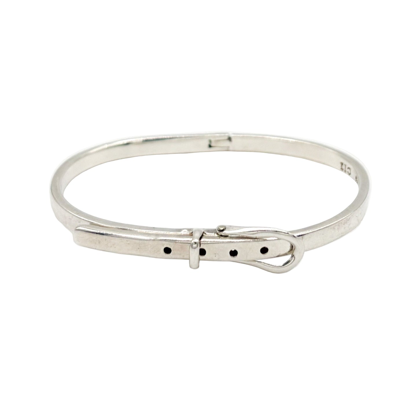 Vintage Sterling Belt Buckle Bracelet