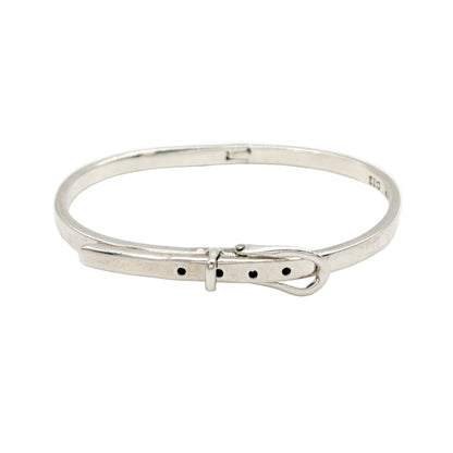 Vintage Sterling Belt Buckle Bracelet