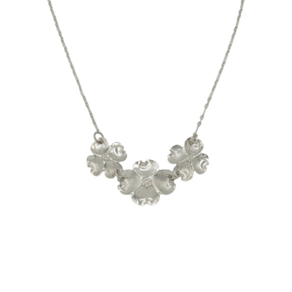 Vintage Sterling Stuart Nye Dogwood Necklace