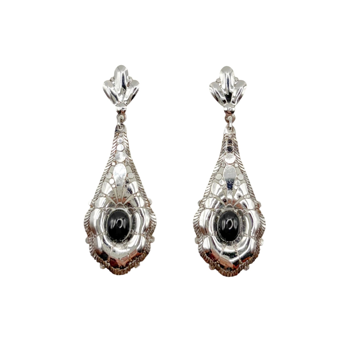 Vintage Sterling Drop Earrings