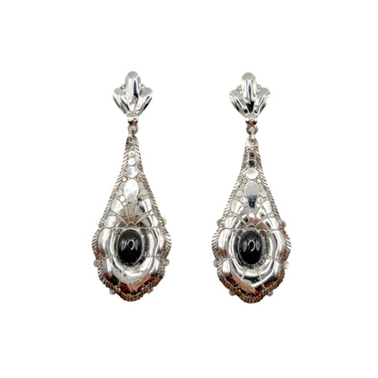 Vintage Sterling Drop Earrings