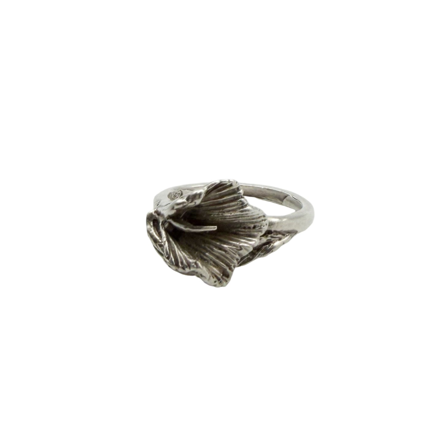 Vintage Sterling Calla Lily Ring