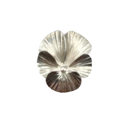 Vintage Sterling Stuart Nye Pansy Ring