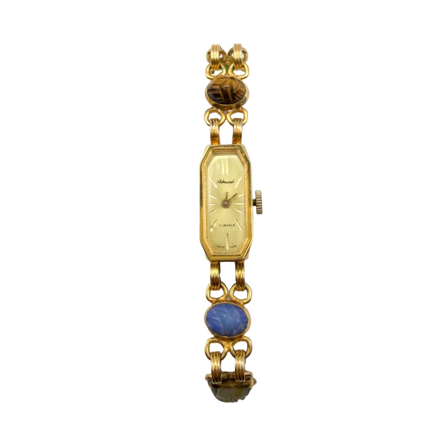 Vintage Gold Filled Scarab Watch