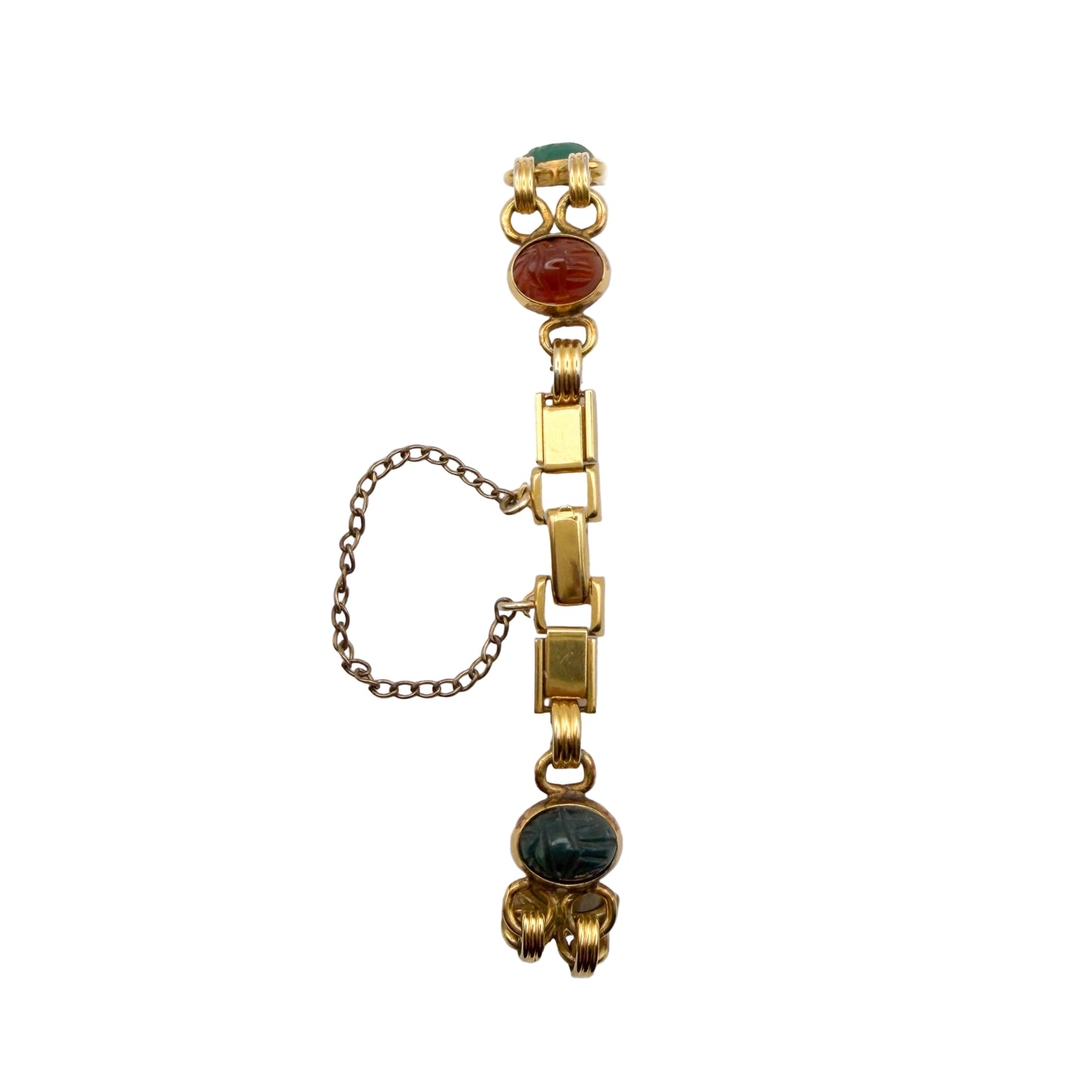Vintage Gold Filled Scarab Watch