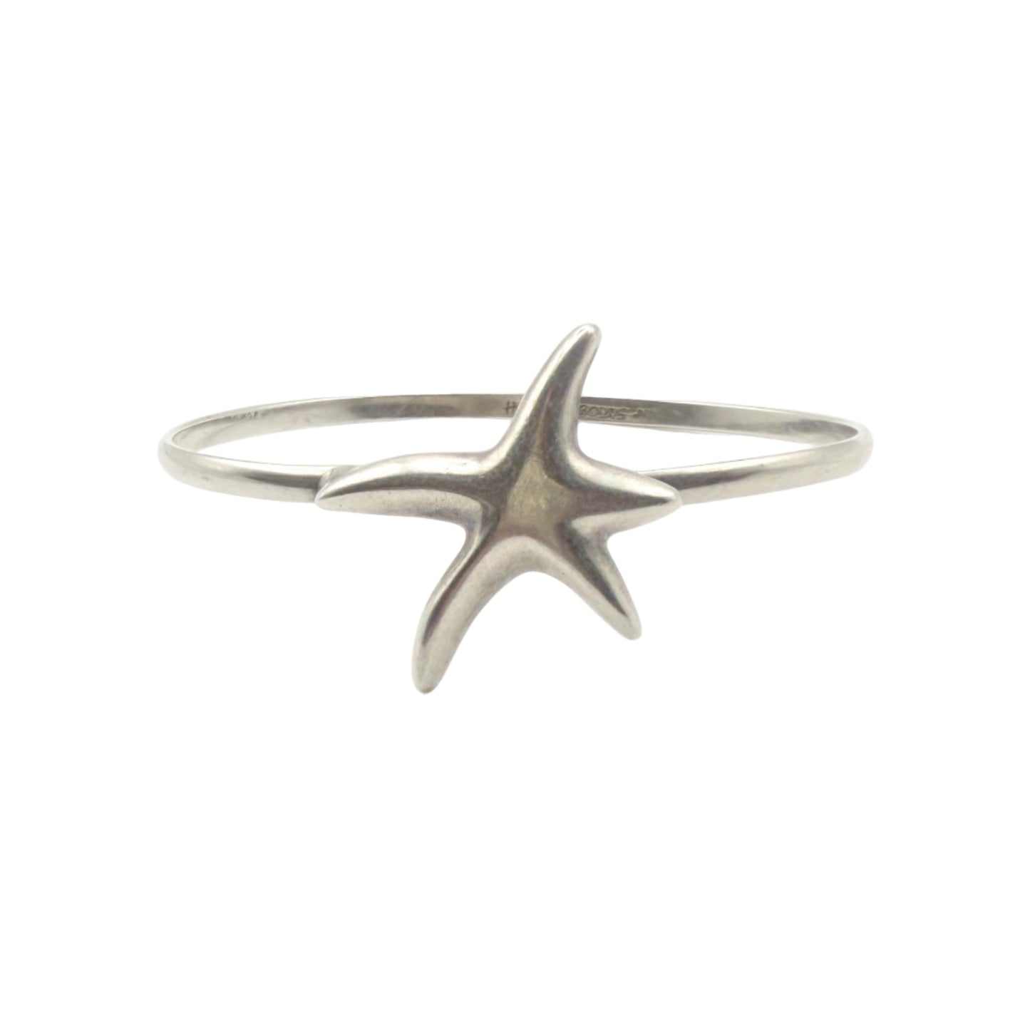 Vintage Sterling Star Bangle