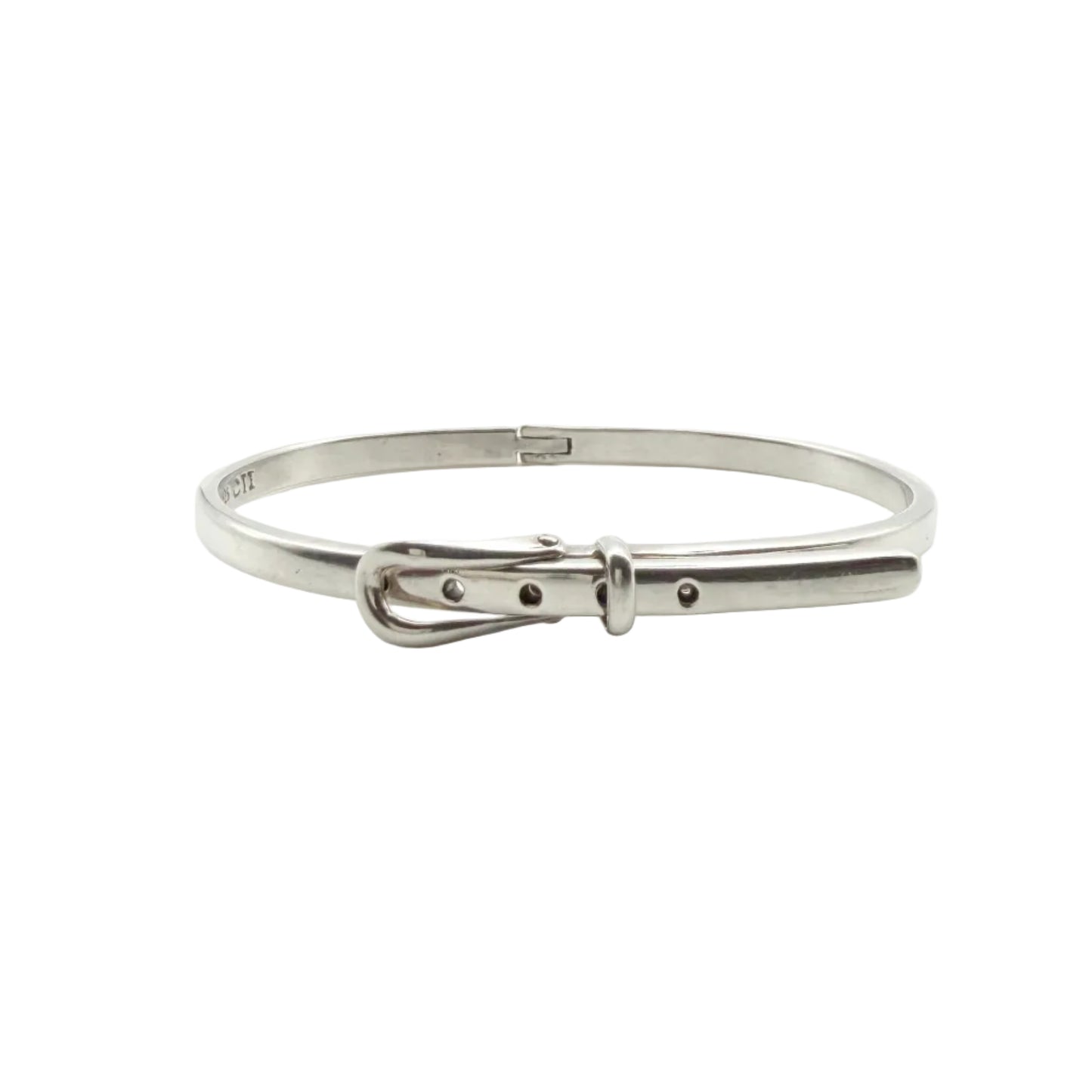 Vintage Sterling Belt Buckle Bracelet