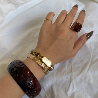 Vintage Gold Plate Avon Ring