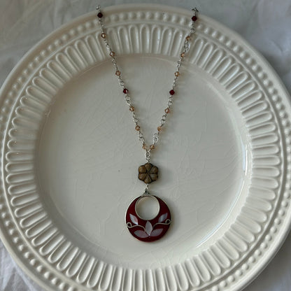 Vintage Reworked Alpaca Silver Necklace