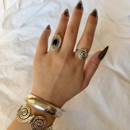 Vintage Sterling Swirl Ring