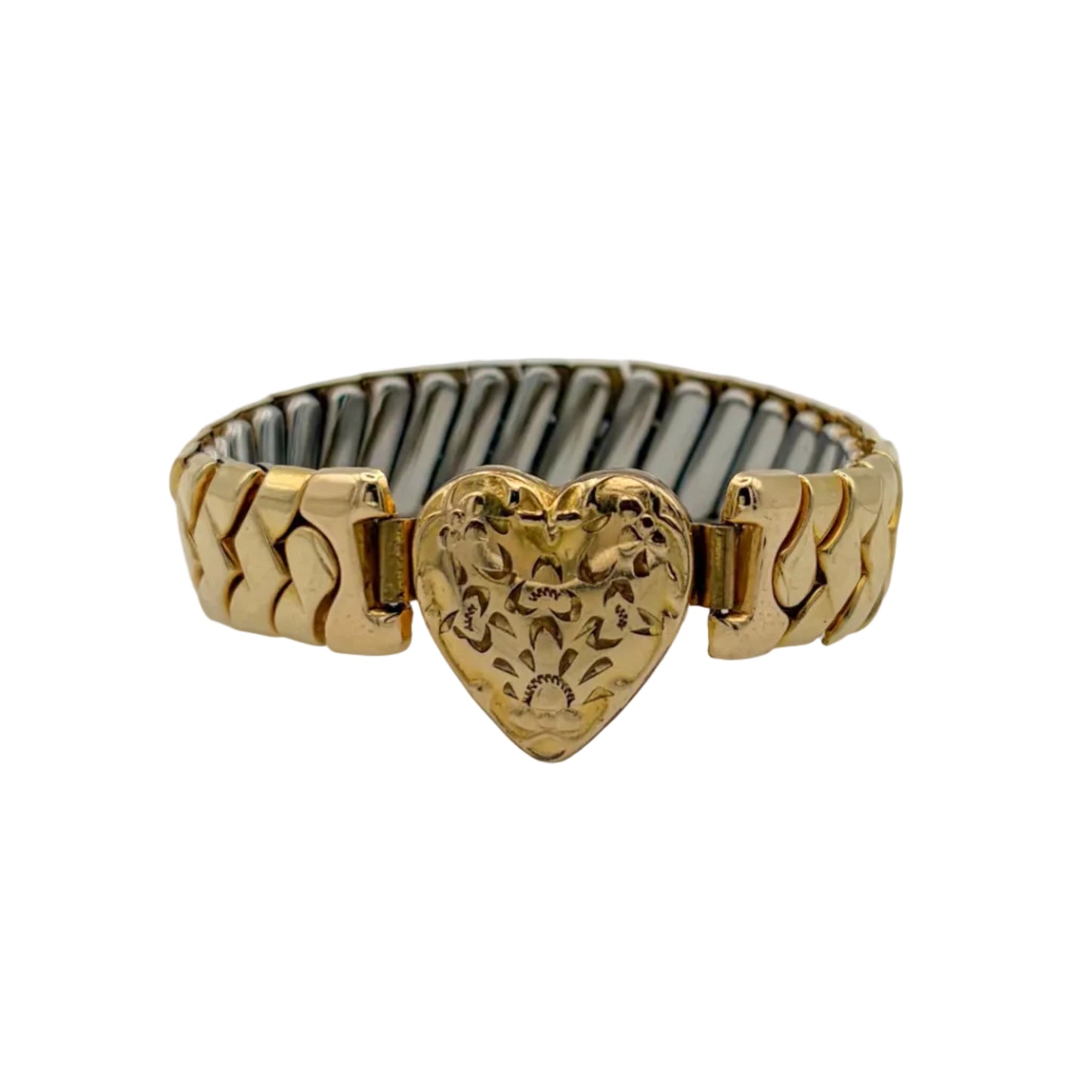 Vintage Gold Filled Sweetheart Bracelet