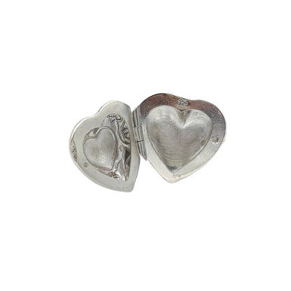 Vintage Sterling Locket Ring