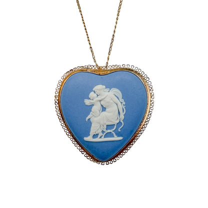 Vintage Jasperware Goldfilled Necklace