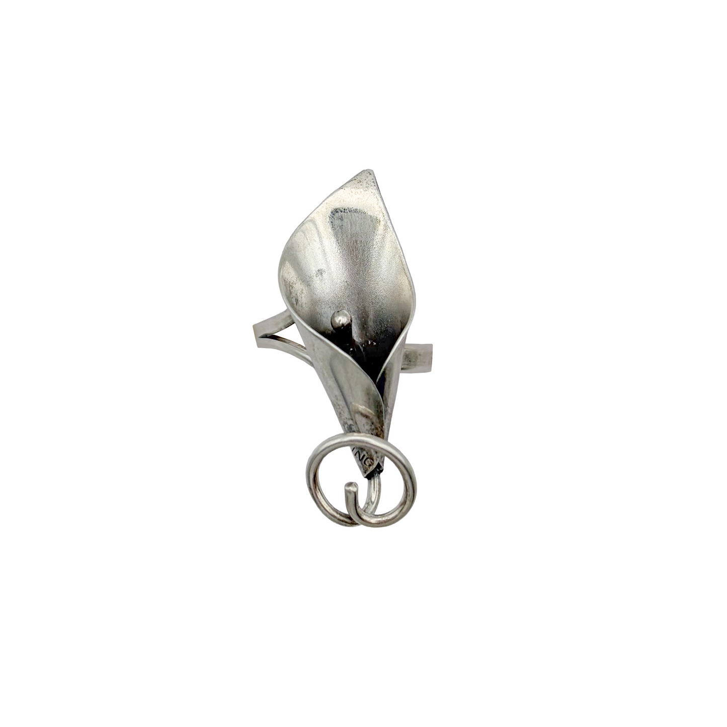 Vintage Sterling Stuart Nye Cala Lily Ring