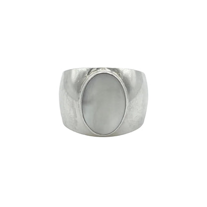 Vintage Sterling MOP Ring