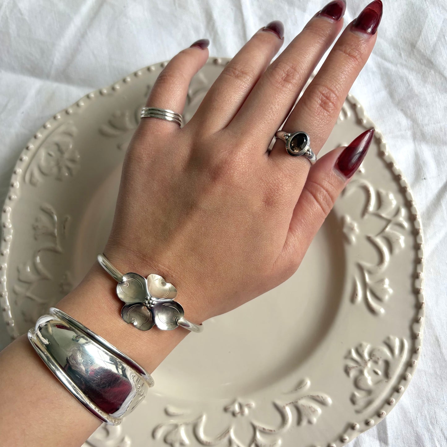 Vintage Sterling Stuart Nye Cuff