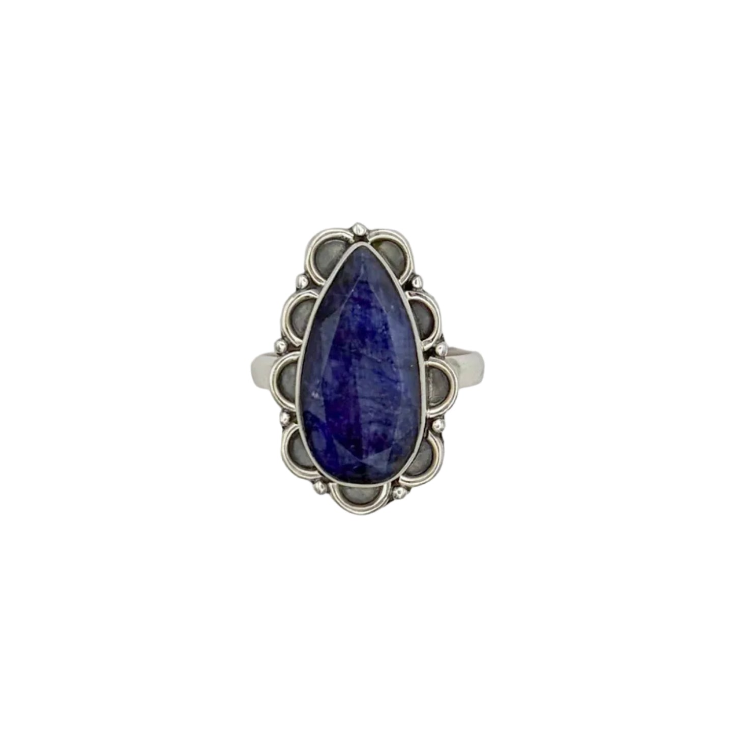 Vintage Sterling Sodalite Ring