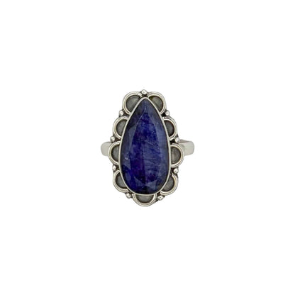 Vintage Sterling Sodalite Ring
