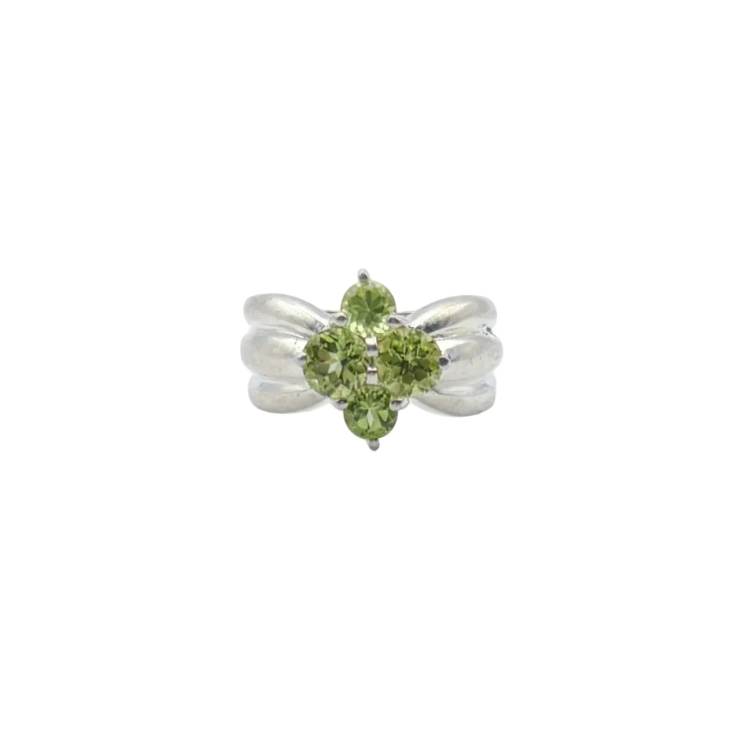 Vintage Sterling Peridot Ring