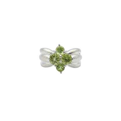 Vintage Sterling Peridot Ring