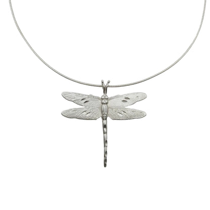 Vintage Sterling Dragonfly Necklace