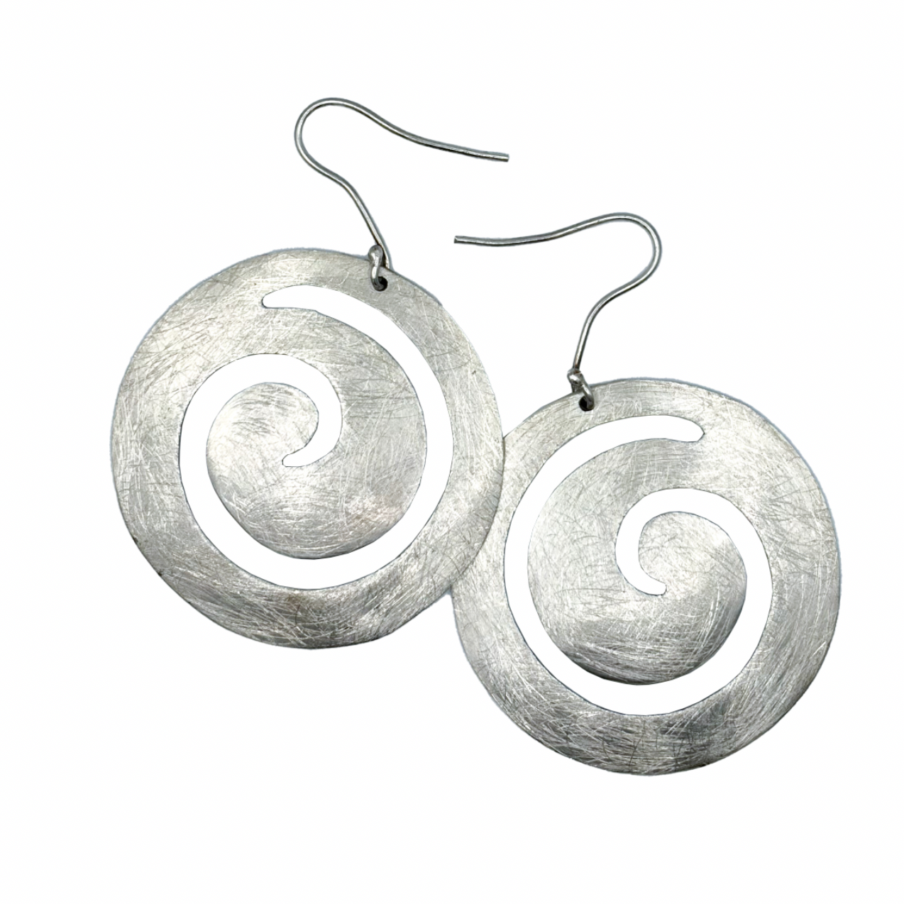 Vintage Swirl Sterling Earrings