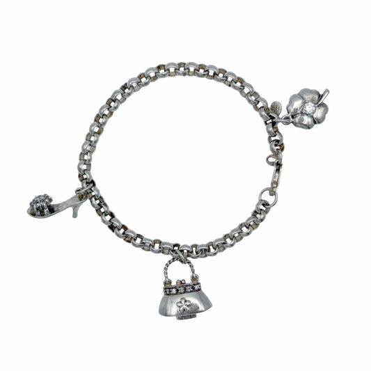 Vintage Sterling Charm Bracelet